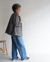 Load image into Gallery viewer, Oversized Blazer Check