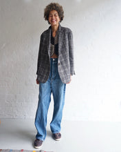 Load image into Gallery viewer, Oversized Blazer Check