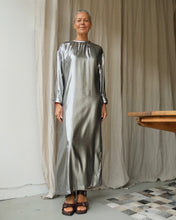 Load image into Gallery viewer, Silver Maxi Dress