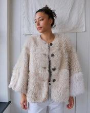 Load image into Gallery viewer, Patchwork Sheepskin Coat