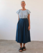 Load image into Gallery viewer, Agnes Skirt Indigo