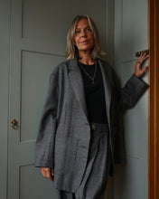 Load image into Gallery viewer, Oversized Blazer Check