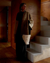 Load image into Gallery viewer, Patchwork Sheepskin Coat