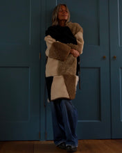 Load image into Gallery viewer, Patchwork Sheepskin Coat