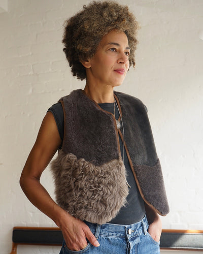 Sheepskin Waistcoat