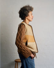 Load image into Gallery viewer, Sheepskin Waistcoat w/buttons