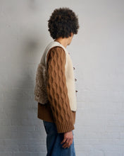 Load image into Gallery viewer, Sheepskin Waistcoat w/buttons