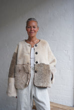 Load image into Gallery viewer, Sheepskin Jacket Cream