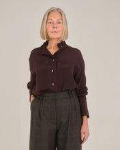 Load image into Gallery viewer, Victoria Ruffle Neck Blouse