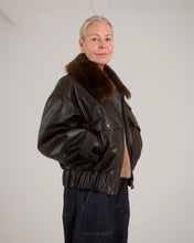 Load image into Gallery viewer, Relaxed Leather Jacket