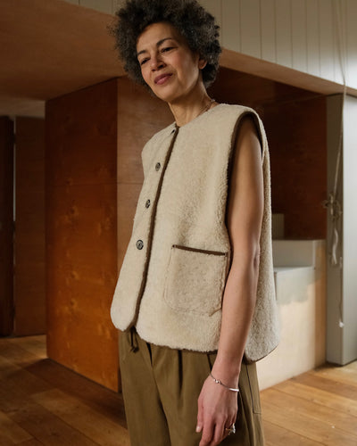 Sheepskin Waistcoat