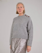 Load image into Gallery viewer, Ava Shoulder Button Sweater