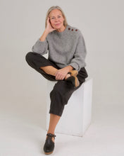 Load image into Gallery viewer, Ava Shoulder Button Sweater