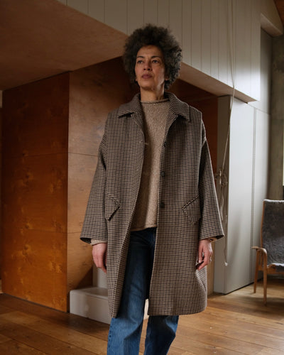 Cosmo Checked Coat