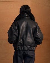 Load image into Gallery viewer, Relaxed Leather Jacket