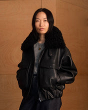 Load image into Gallery viewer, Relaxed Leather Jacket