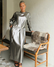 Load image into Gallery viewer, Silver Maxi Dress