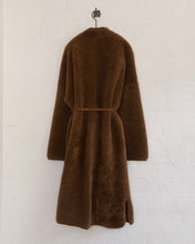 Load image into Gallery viewer, Sheepskin Wrap Coat