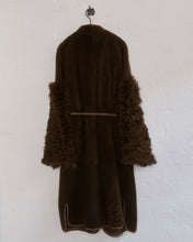Load image into Gallery viewer, Sheepskin Wrap Coat