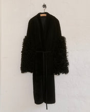 Load image into Gallery viewer, Sheepskin Wrap Coat