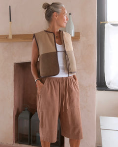 Camille Sheepskin Waistcoat