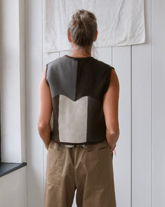 Reversible Sheepskin Waistcoat