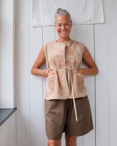 Sheepskin Waistcoat