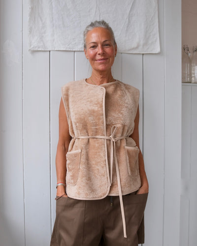 Sheepskin Waistcoat