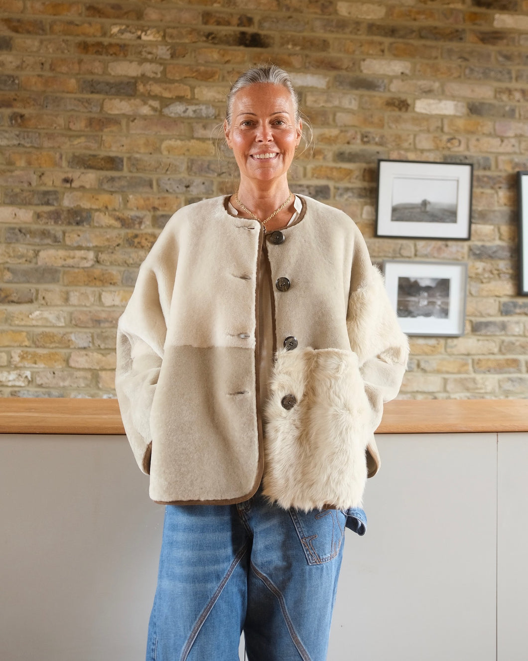 Ara Sheepskin Jacket