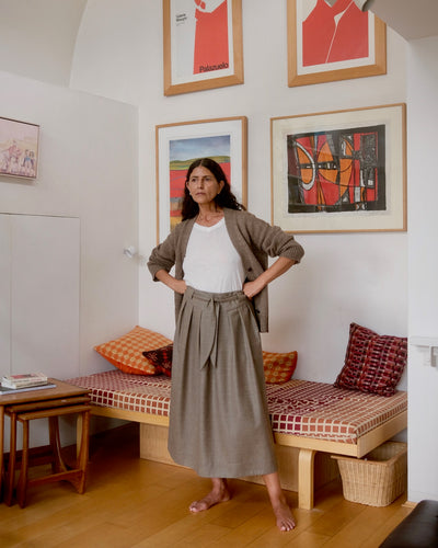 Ida Belted Skirt