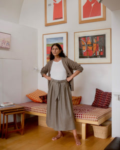 Ida Belted Skirt