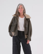 Load image into Gallery viewer, Relaxed Leather Jacket