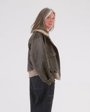 Load image into Gallery viewer, Relaxed Leather Jacket