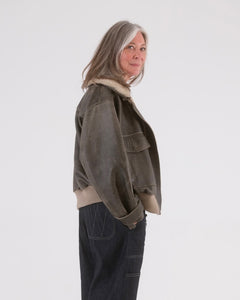 Relaxed Leather Jacket