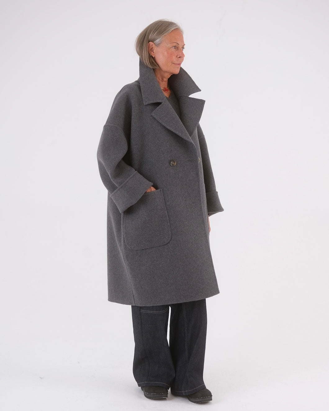 Amelie Cocoon Coat