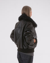 Load image into Gallery viewer, Relaxed Leather Jacket