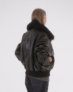 Relaxed Leather Jacket