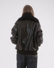 Load image into Gallery viewer, Relaxed Leather Jacket