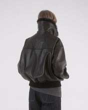 Load image into Gallery viewer, Relaxed Leather Jacket
