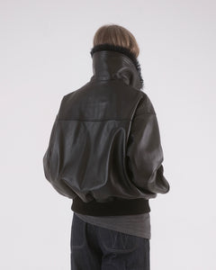 Relaxed Leather Jacket