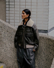 Load image into Gallery viewer, Relaxed Leather Jacket