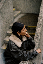 Load image into Gallery viewer, Relaxed Leather Jacket