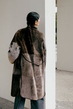 Load image into Gallery viewer, Sheepskin Wrap Coat