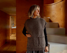 Load image into Gallery viewer, Amy Sweater Vest Cocoa