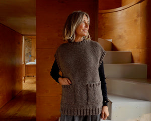 Amy Sweater Vest Cocoa