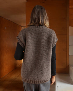 Amy Sweater Vest Cocoa