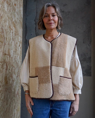 Sheepskin Waistcoat
