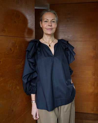 Genevieve Ruffle Blouse