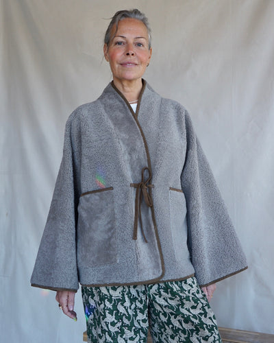 Kimono Sheepskin Jacket