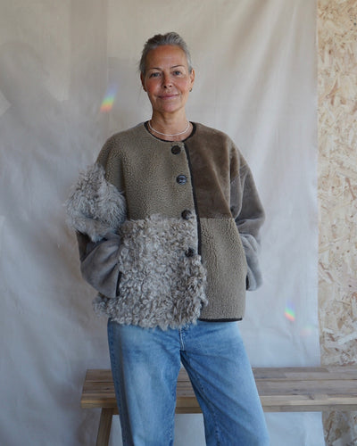 Sheepskin Jacket Lichen